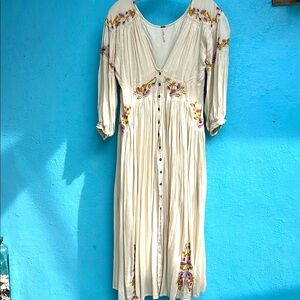 Free people midi dress or duster